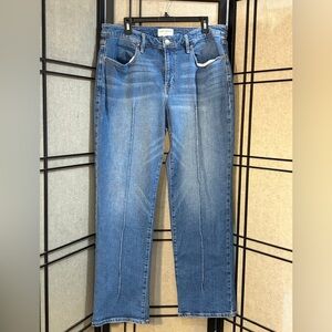 Lane Bryant Flex Magic Waistband Straight Fit Mid Rise Stretch Jeans size 14